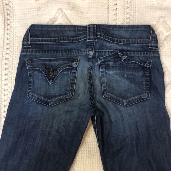 Hudson Dark wash Low Rise Flare Jean - Picture 7 of 12